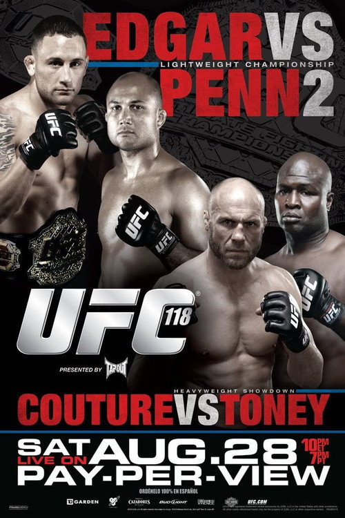 Movie poster for UFC 118: Edgar vs. Penn 2 (2010)