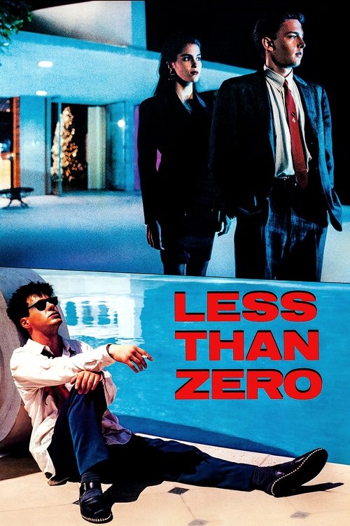 Movie poster for Less Than Zero (1987)
