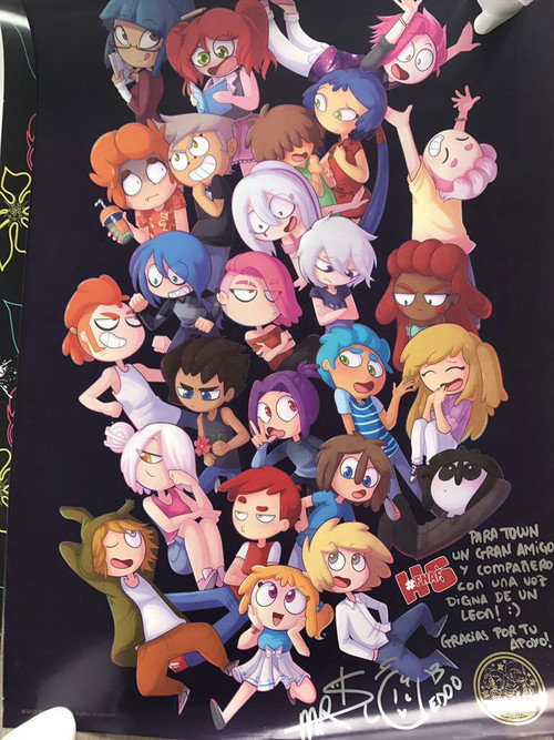 Series poster for FNAFHS (Five Nights At Freddy's High School) (2016)