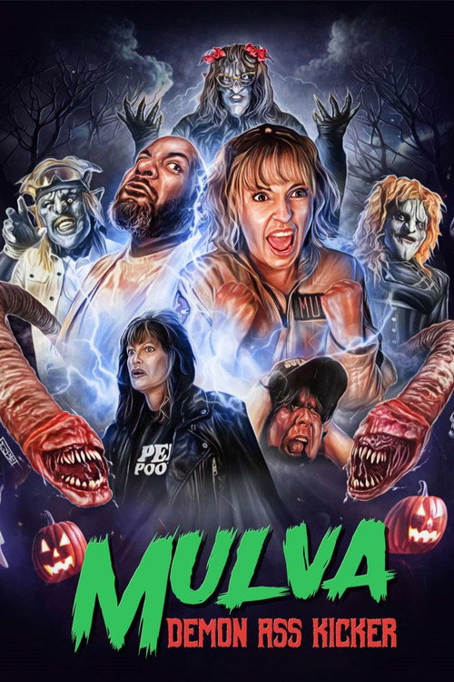 Movie poster for Mulva: Demon Ass Kicker (2025)