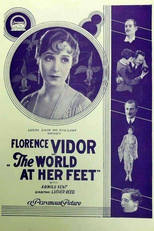 Movie poster for The World At Her Feet (1927)