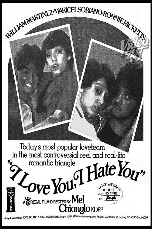 Movie poster for I Love You, I Hate You (1982)