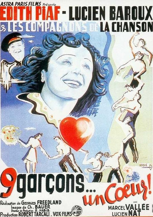 Movie poster for Nine Boys, One Heart (1948)