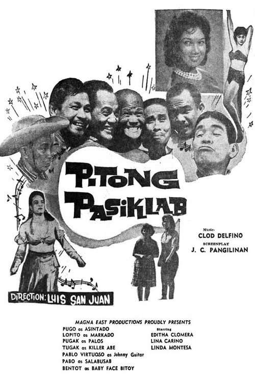 Movie poster for Pitong Pasiklab (1962)