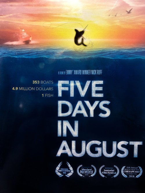 Movie poster for Five Days in August (2018)