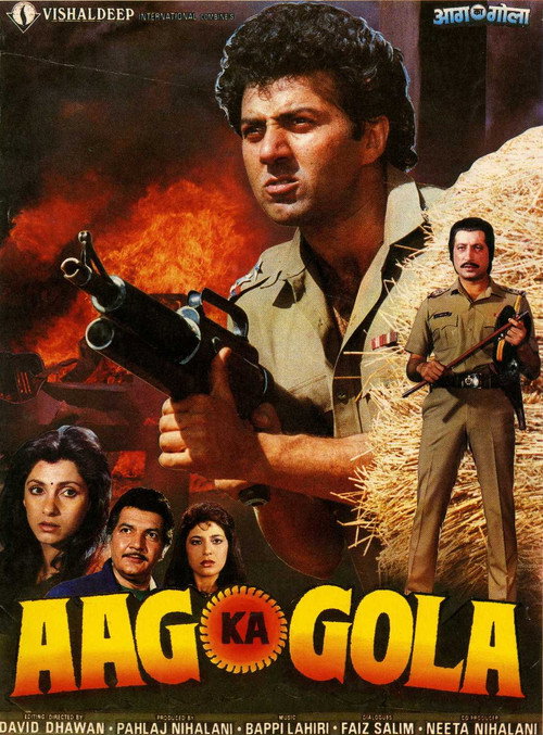 Movie poster for Aag Ka Gola (1989)
