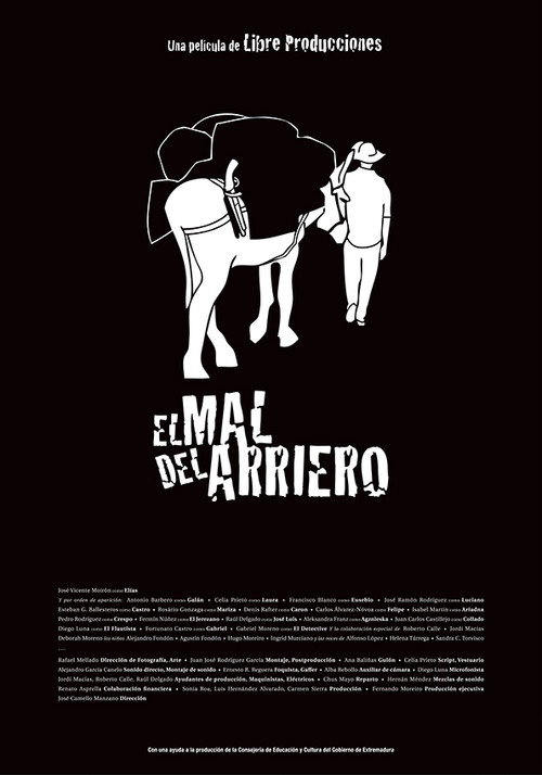 Movie poster for El mal del arriero (2014)