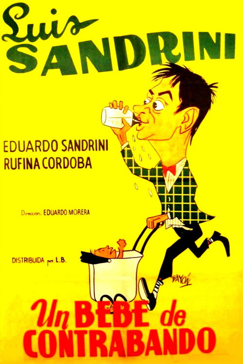 Movie poster for Un bebé de contrabando (1940)