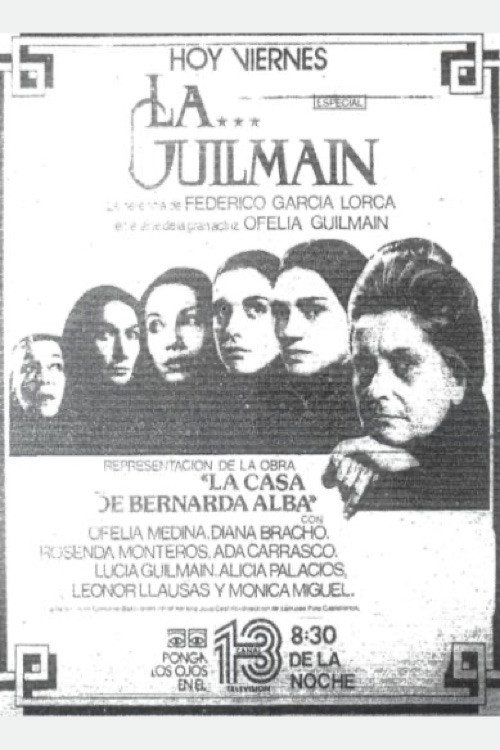 Movie poster for La casa de Bernarda Alba (1974)