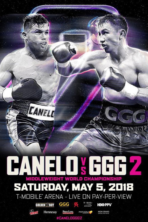 Movie poster for Canelo Alvarez vs. Gennady Golovkin II (2018)