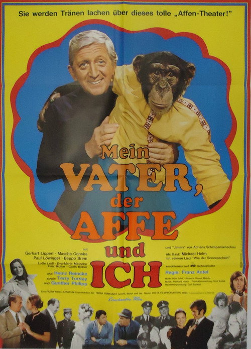 Movie poster for Mein Vater, der Affe und ich (1971)