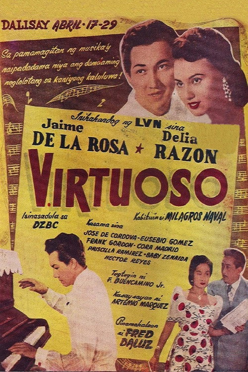 Movie poster for Virtuoso (1954)