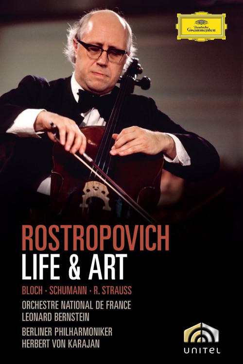 Movie poster for Rostropovich Life & Art (2007)