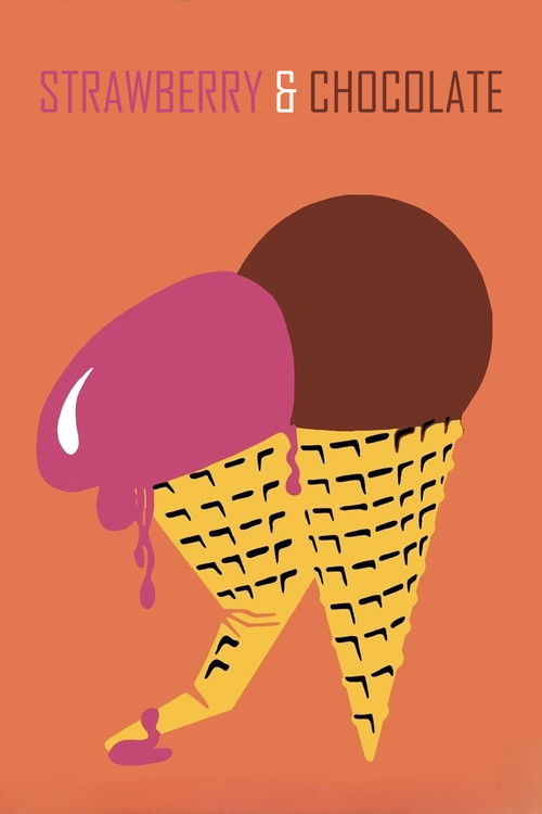 Movie poster for Strawberry and Chocolate (1993)