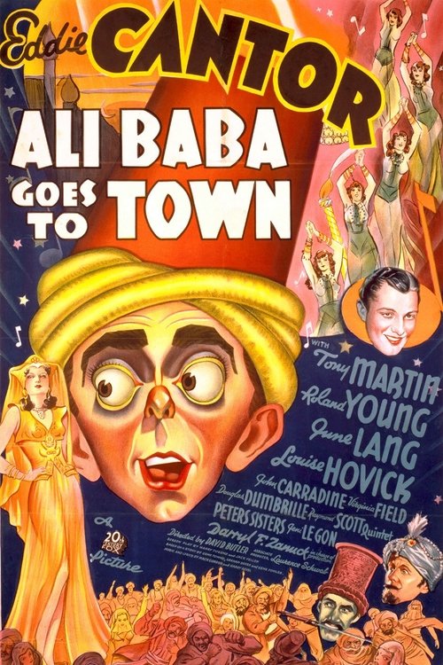 Movie poster for Ali Baba Goes to Town (1937)