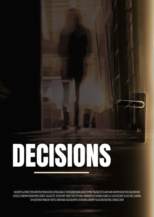 Movie poster for Decisions (2022)