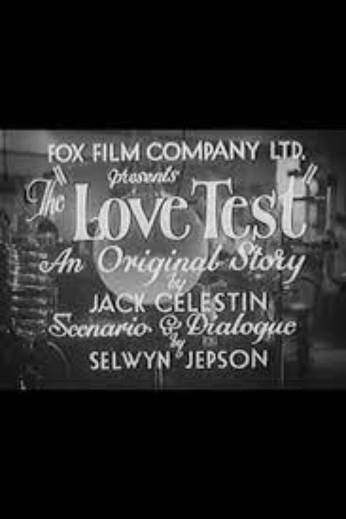 Movie poster for The Love Test (1935)