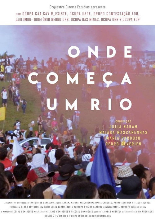 Movie poster for Onde Começa um Rio (2017)