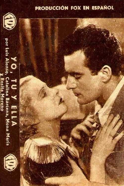 Movie poster for Yo, tú y ella (1933)