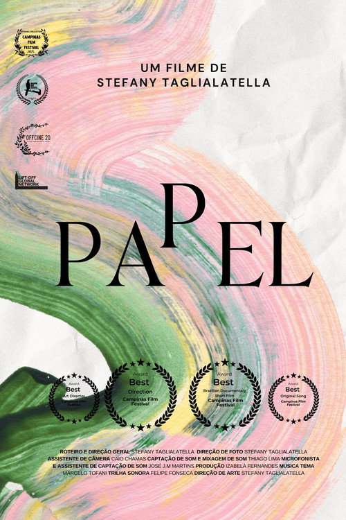 Movie poster for Papel