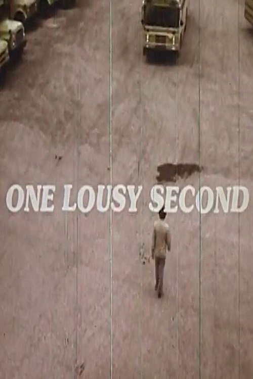 Movie poster for One Lousy Second (1980)