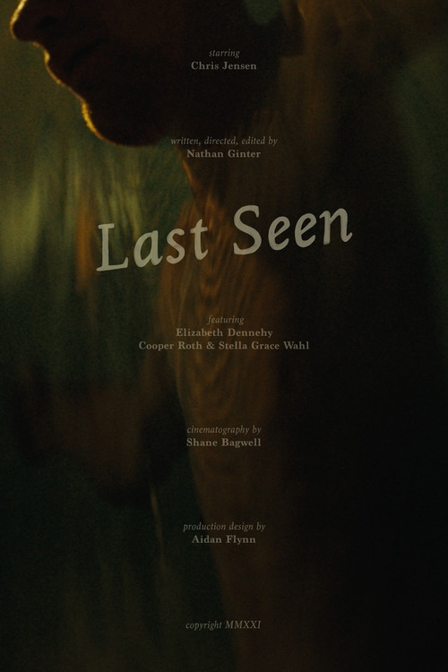 Movie poster for Last Seen (2021)