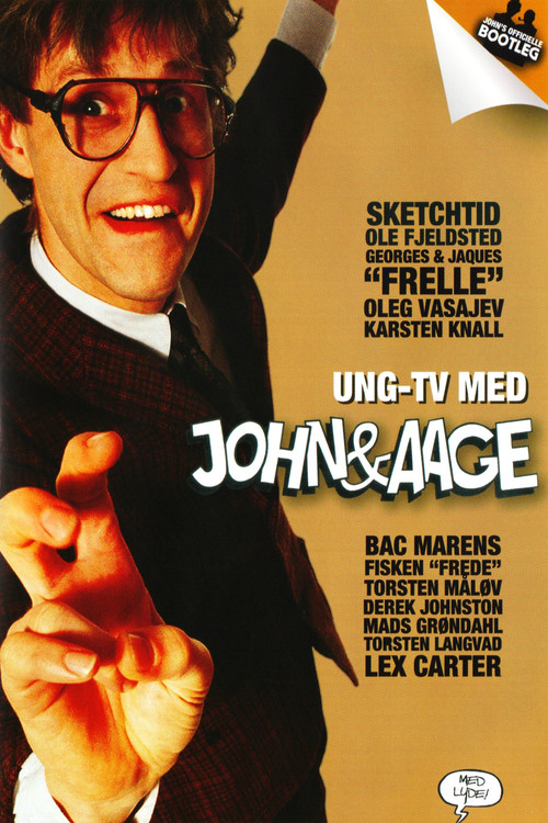 Movie poster for Ung-TV med John & Aage (1988)