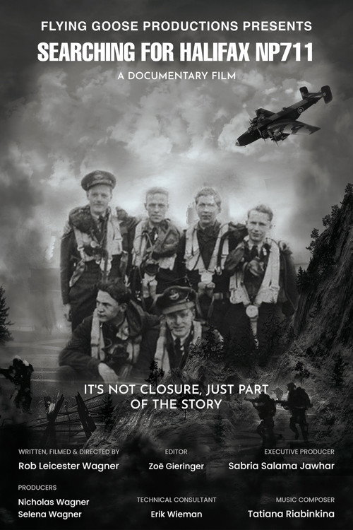 Movie poster for Searching for Halifax NP711 (2023)