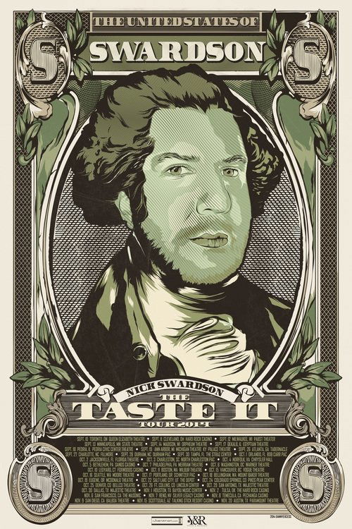 Movie poster for Nick Swardson: Taste It (2015)
