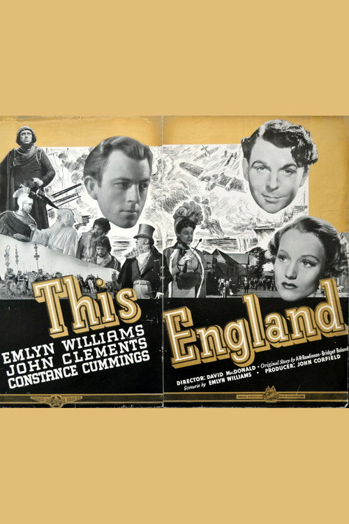 Movie poster for This England (1941)