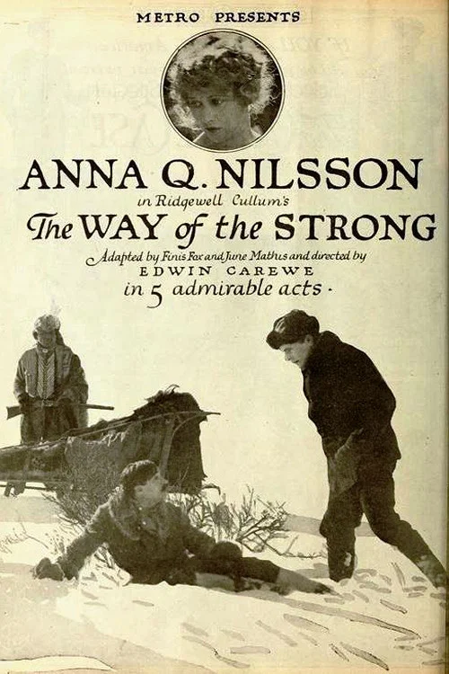 Movie poster for The Way of the Strong (1919)