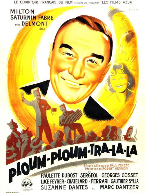 Movie poster for Ploum, ploum, tra-la-la (1947)