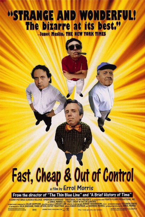 Movie poster for Fast, Cheap & Out of Control (1997)