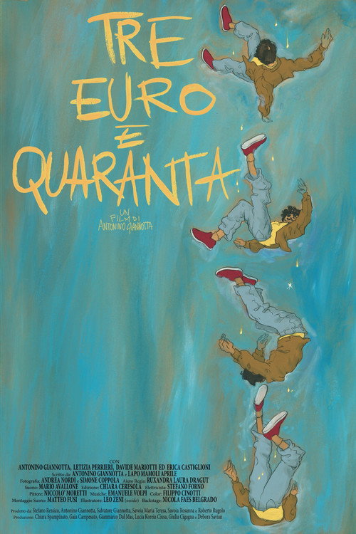 Movie poster for Tre euro e quaranta (2024)