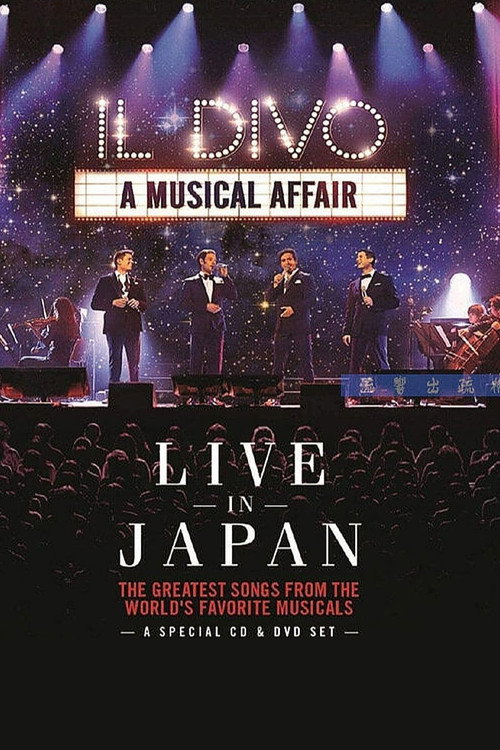 Movie poster for Il Divo: A Musical Affair - Live in Japan (2014)