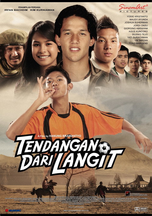 Movie poster for Tendangan Dari Langit (2011)