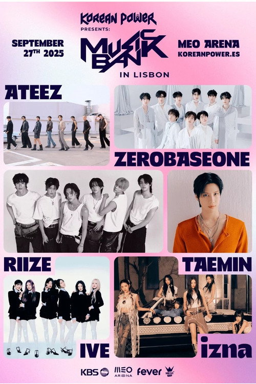 Movie poster for Music Bank in Lisbon 2025 (2025)