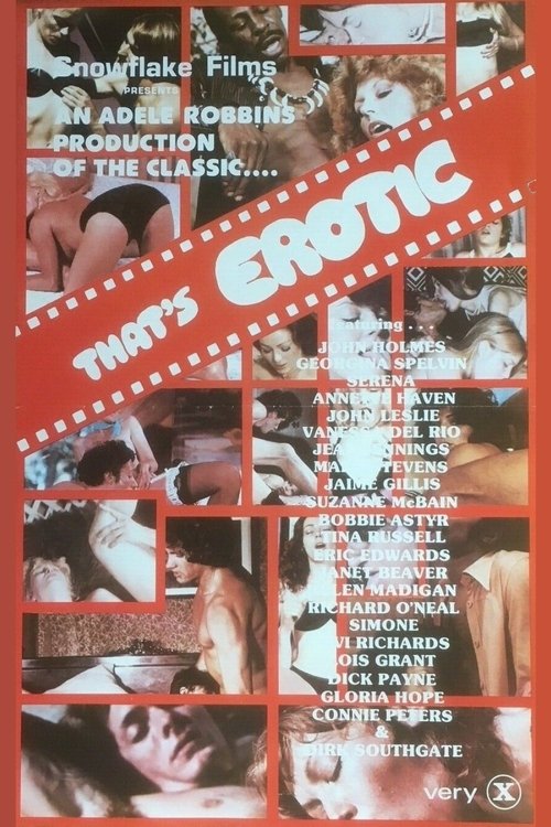 Movie poster for That's Erotic (1979)