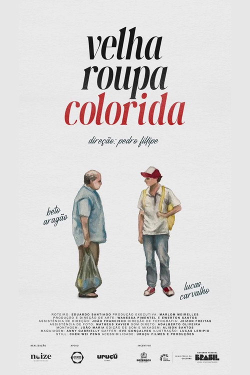 Movie poster for Velha Roupa Colorida