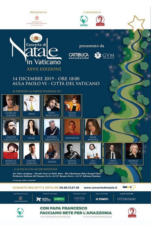 Movie poster for Concerto di Natale in Vaticano 2019 (2019)