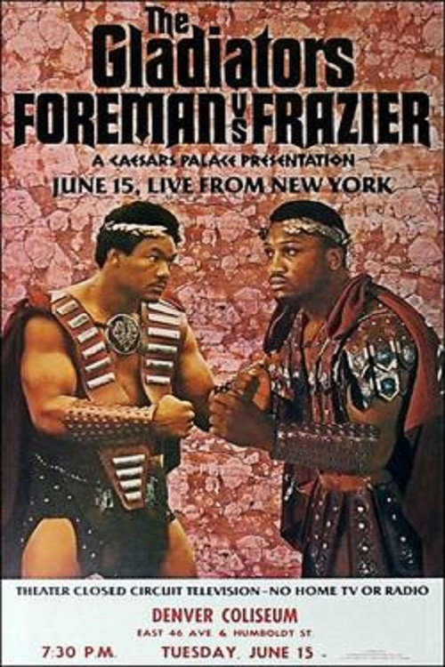 Movie poster for George Foreman vs Joe Frazier II (1976)