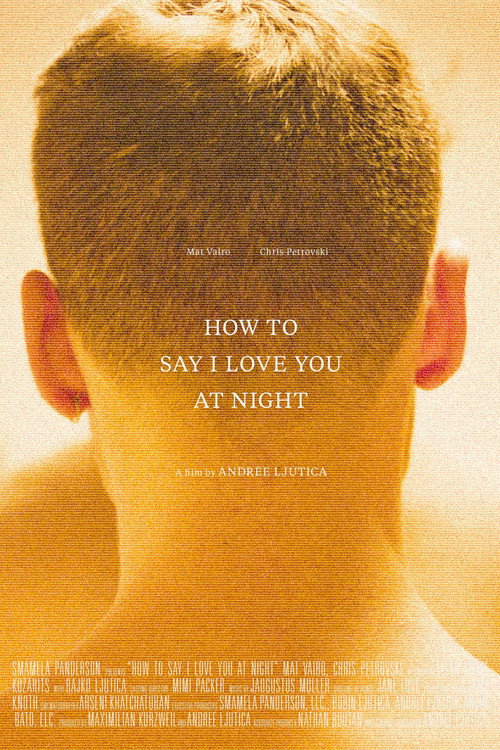 Movie poster for How to Say I Love You at Night (2020)