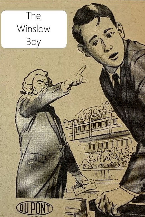 Movie poster for The Winslow Boy (1958)