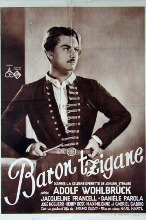 Movie poster for Gypsy Baron (1935)
