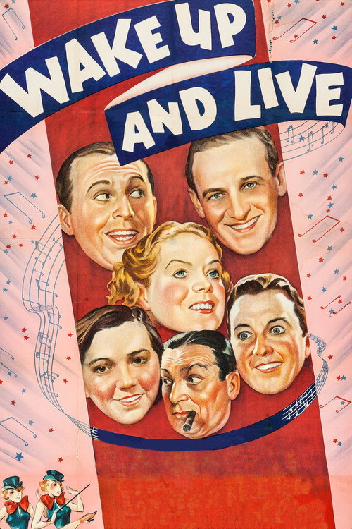 Movie poster for Wake Up and Live (1937)