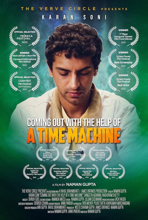 Movie poster for Coming Out with the Help of a Time Machine (2021)