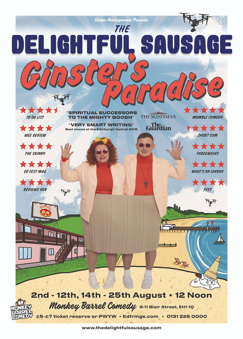 Movie poster for The Delightful Sausage: Ginster's Paradise (2023)