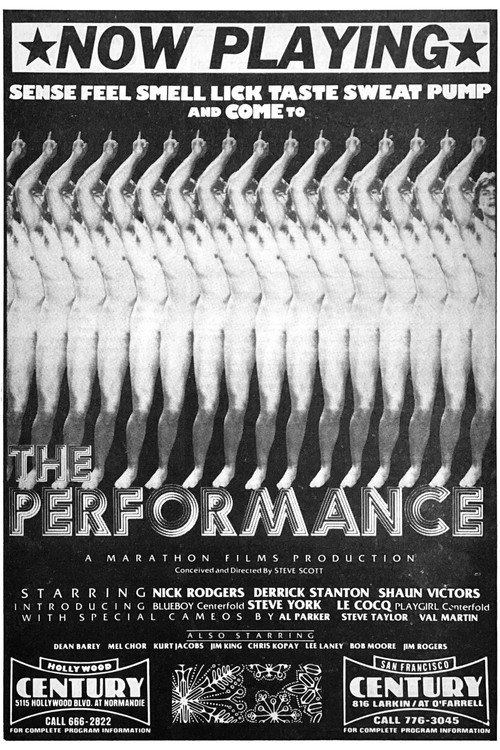 Movie poster for Performance (1981)
