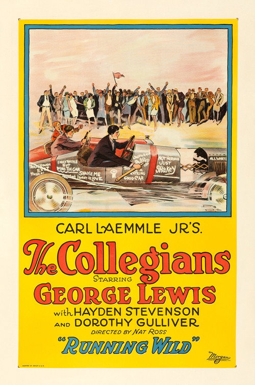 Movie poster for Running Wild (1927)