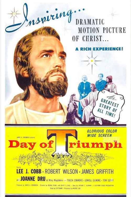 Movie poster for Day of Triumph (1954)